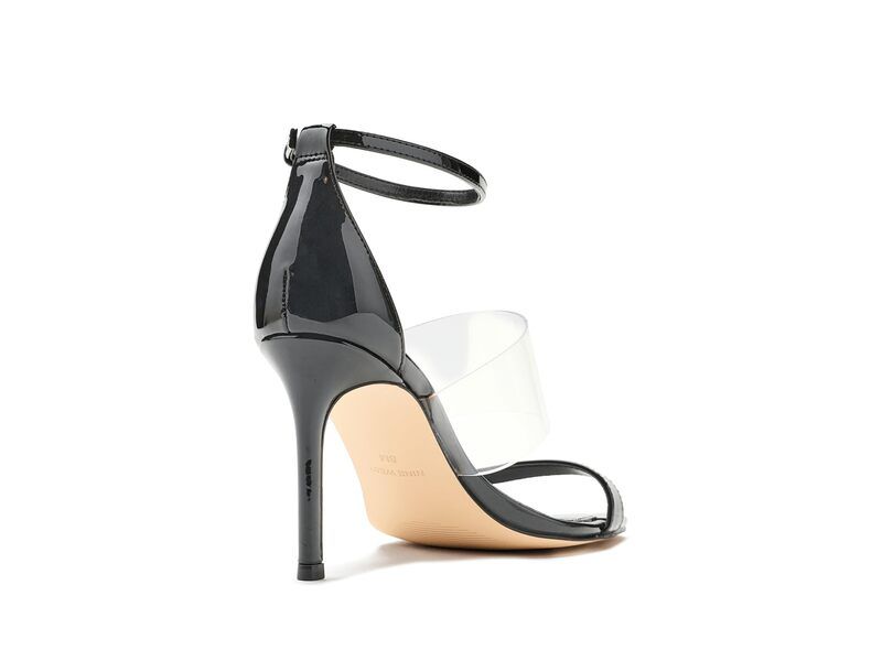 ナインウェスト レディース シューズ サンダル Nine West Vallie ClearBlack Pat ブラック