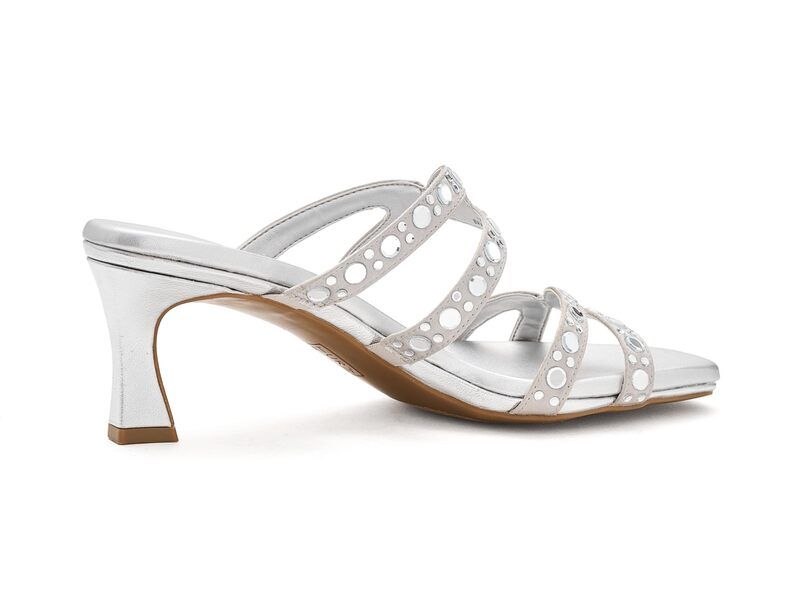 ナチュライザー レディース シューズ サンダル Naturalizer Kimi Silver Satin シルバー