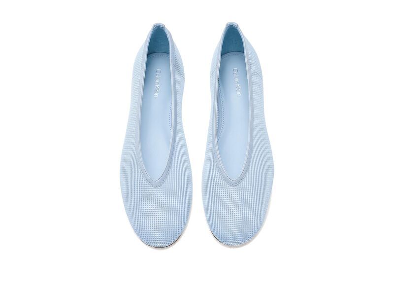 カルバンクライン レディース シューズ サンダル Calvin Klein Zinya Light Blue Net ブルー