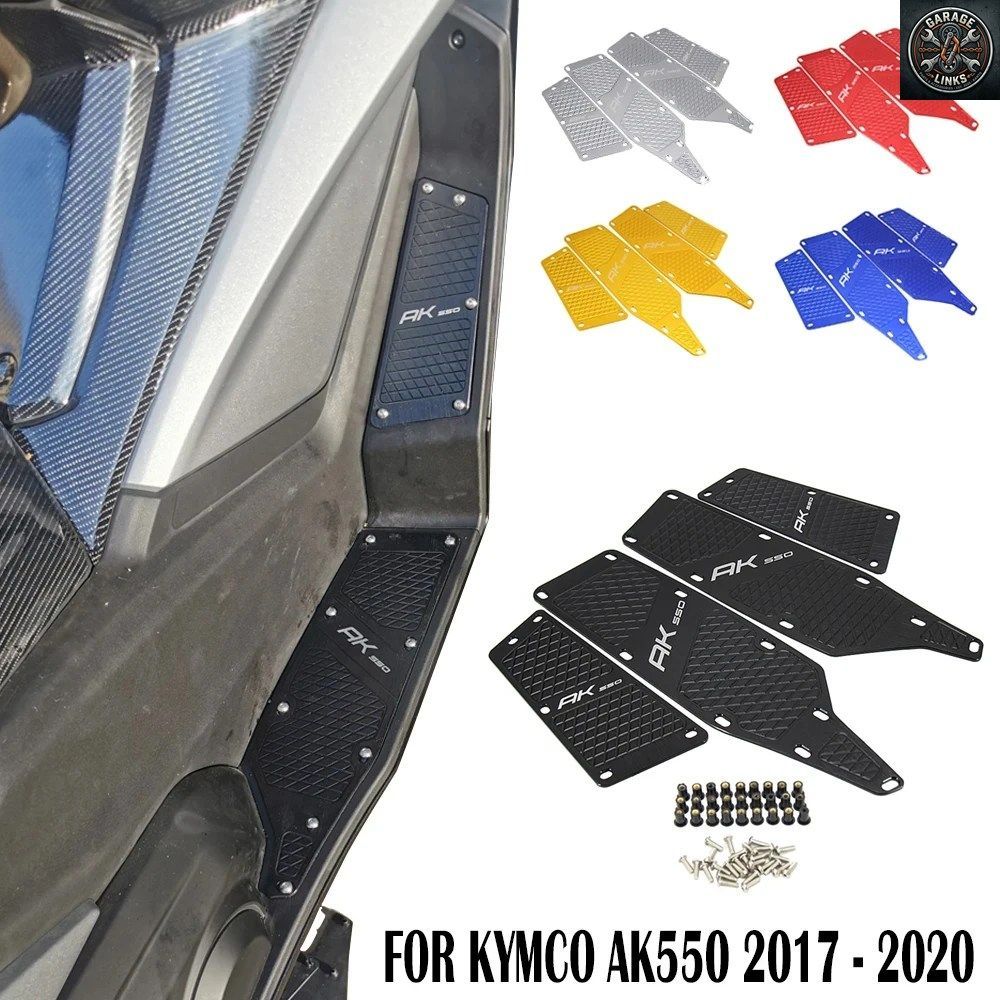 AK550 オートバイ NMAX フットレスト フットボード ペダル ペグ フットボード ステップ フットプレート KYMCO AK550 2017 - 2020 2019