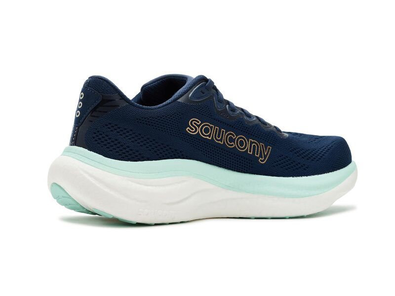 サッカニー レディース シューズ スニーカー Saucony Ride 19 NavyAqua ネイビー