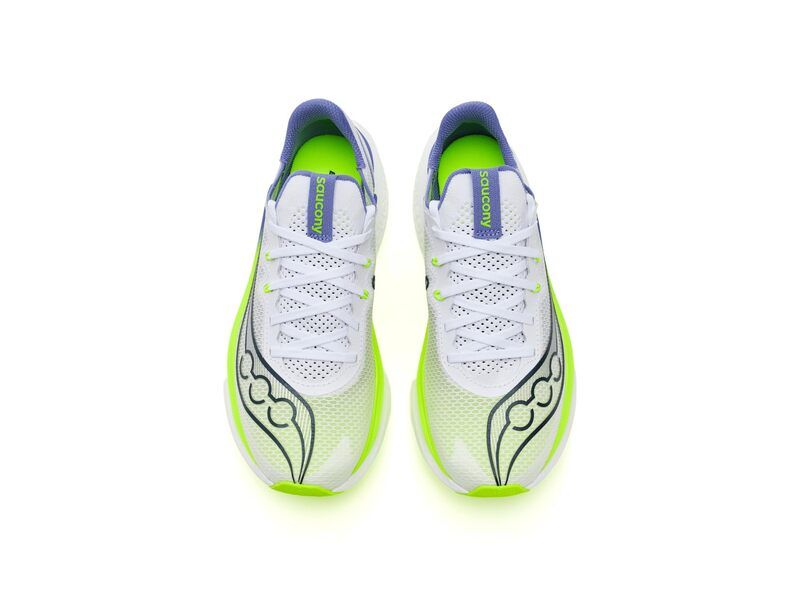サッカニー レディース シューズ スニーカー Saucony Endorphin Pro 5 WhiteIolite ホワイト