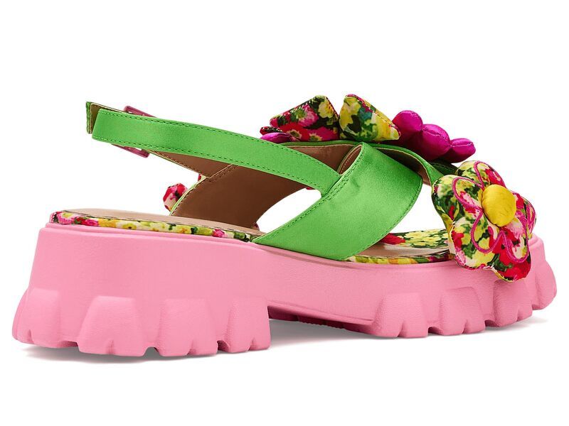 ブルーバイベトシージョンソン レディース シューズ サンダル Blue by Betsey Johnson Jeromy Green Multi Flo グリーン