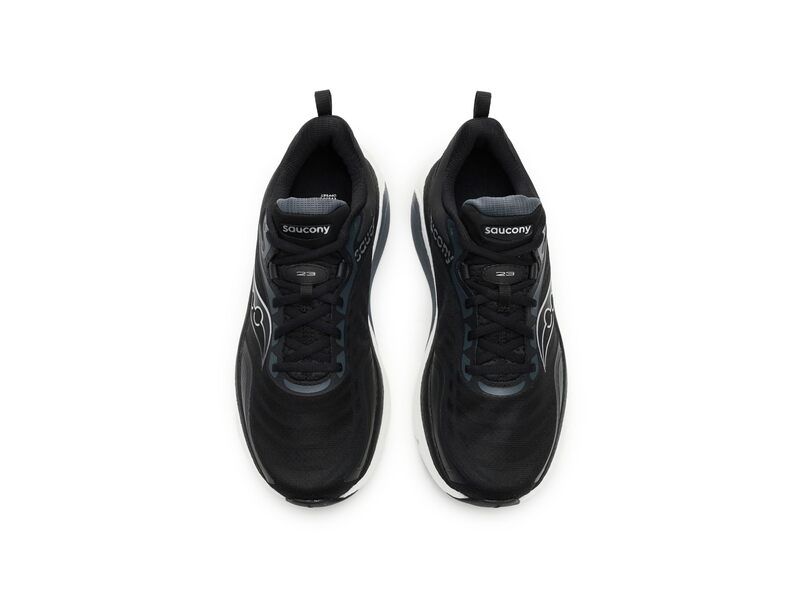 サッカニー レディース シューズ スニーカー Saucony Omni 23 St BlackSilver ブラック サッカニー レディース シューズ スニーカー Saucony Omni 23 St BlackSilver ブラック