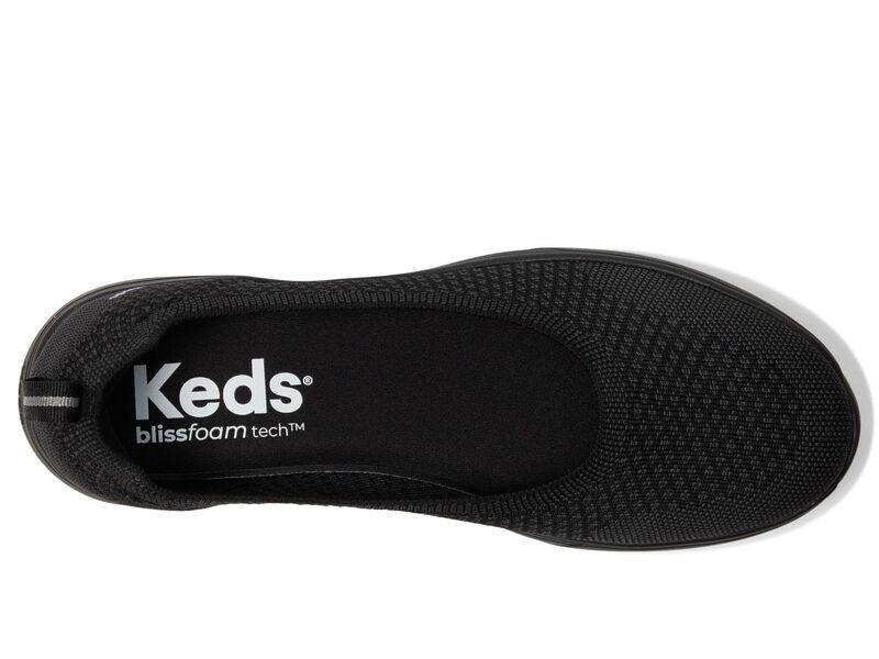 ケッズ レディース シューズ サンダル Keds BlissWalk Skimmer BlackBlackni ブラック