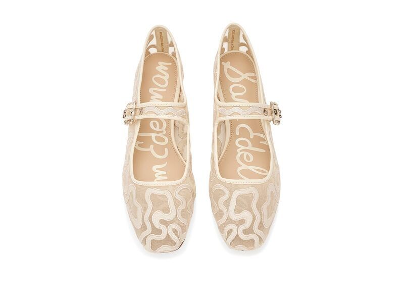サムエデルマン レディース シューズ サンダル メッシュ Sam Edelman Michaela Mesh Modern Ivory アイボリー