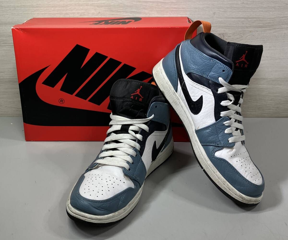 【タグ付き】NIKE×FACETASM/ナイキ/スニーカー/CU2802-100 AIR JORDAN 1 MID SE FRLS APLA/27.5cm