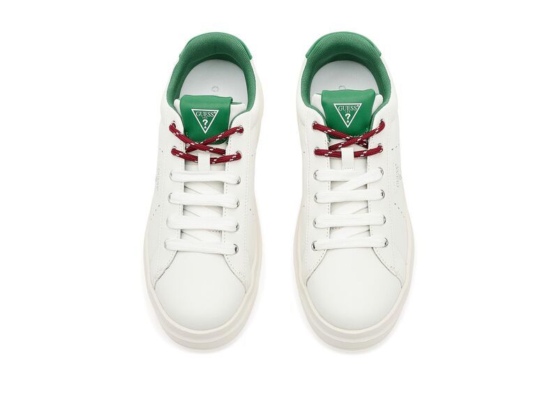 ゲス レディース シューズ スニーカー GUESS Eliva White ホワイト