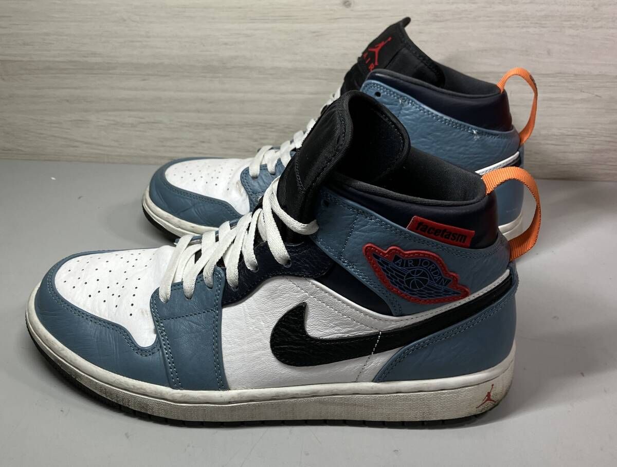 【タグ付き】NIKE×FACETASM/ナイキ/スニーカー/CU2802-100 AIR JORDAN 1 MID SE FRLS APLA/27.5cm