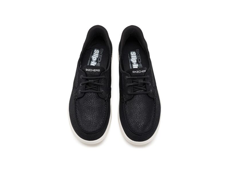 スケッチャーズ レディース シューズ スニーカー SKECHERS Hands Free SlipIns OnTheGo Flex Radiant Brooklyn BlackWhite ホワイト