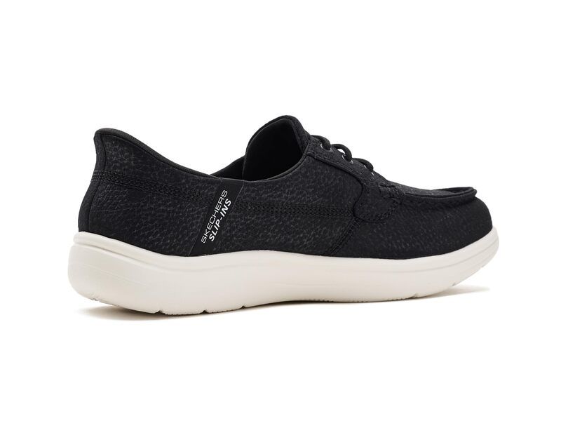 スケッチャーズ レディース シューズ スニーカー SKECHERS Hands Free SlipIns OnTheGo Flex Radiant Brooklyn BlackWhite ホワイト