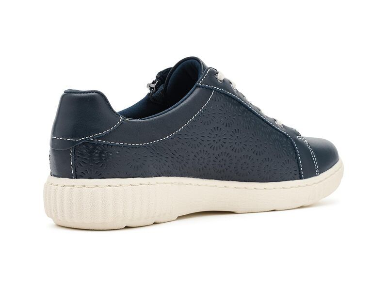 クラークス レディース シューズ スニーカー Clarks Caroline Rio Navy Leather ネイビー クラークス レディース シューズ スニーカー Clarks Caroline Rio Navy Leather ネイビー