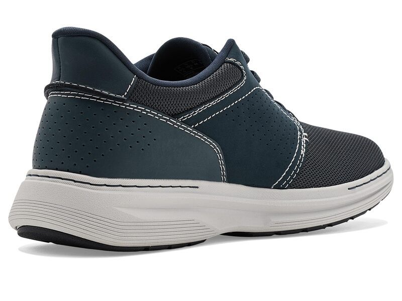 クラークス メンズ シューズ スニーカー Clarks Craftwellow Navy Leather ネイビー