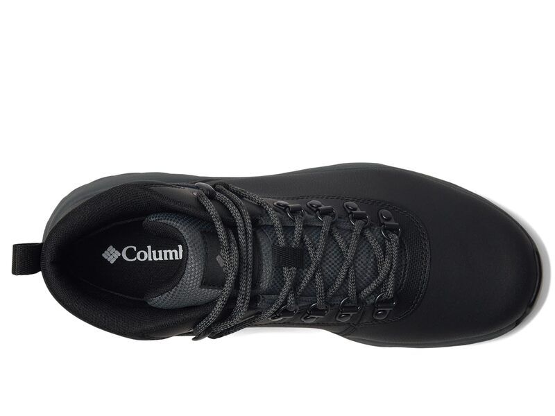 コロンビア メンズ シューズ ブーツ・レインブーツ レザー Columbia Newton Wander Leather BlackGrill ブラック