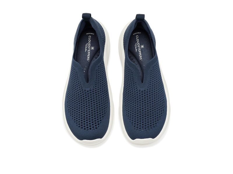 クラークス レディース シューズ スニーカー ニット Clarksolevana Knit Navy Textile ネイビー