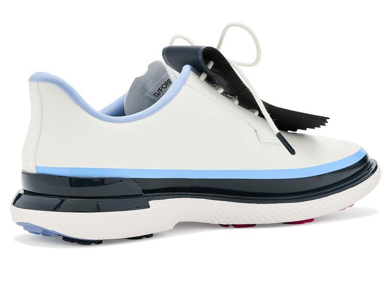 ジーフォア レディース シューズ スニーカー GFORE Gallivan2r Tuxedo Stripe Kiltie Golf ShoesnowTwilight 1 ストライプ