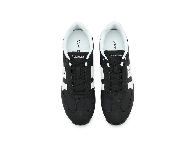 カルバンクライン レディース シューズ スニーカー Calvin Klein Anora BlackWhite ホワイト