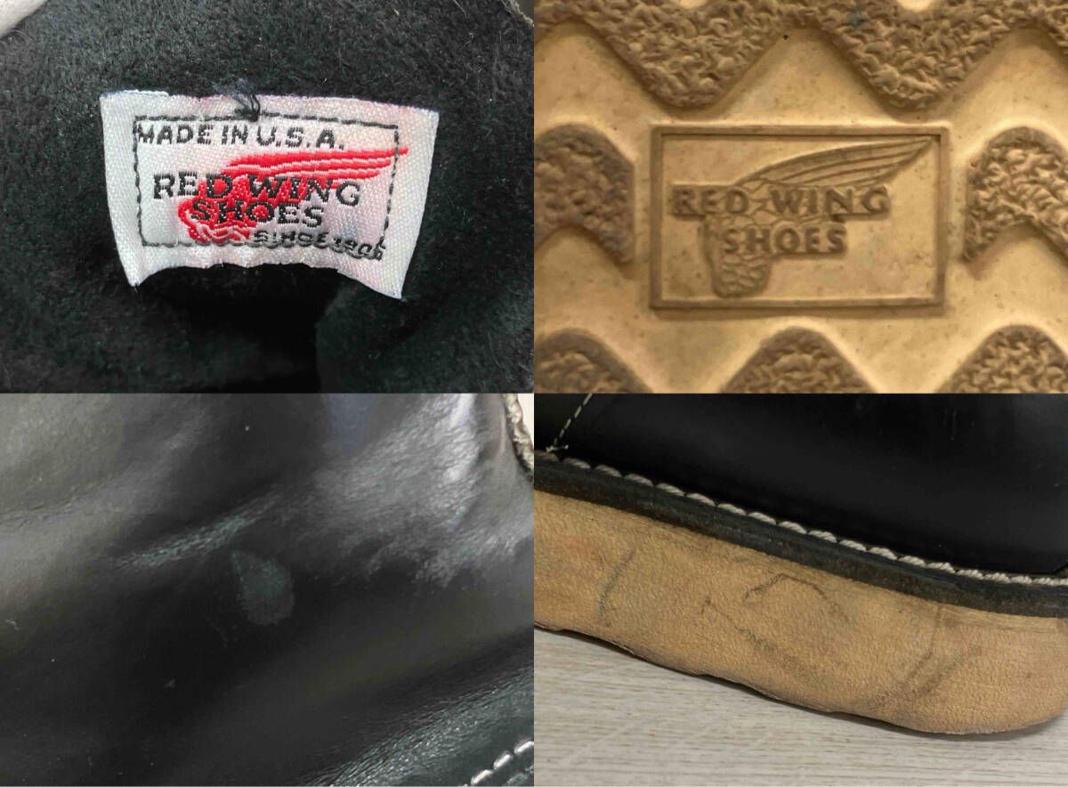 RED WING レッドウィング ワークブーツ 26cm ブラック RED WING レッドウィング ワークブーツ 26cm ブラック