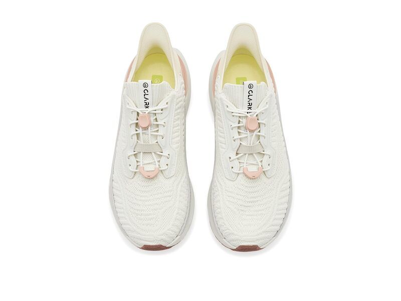 クラークス レディース シューズ スニーカー Clarks Pace Rise White Combi Tex ホワイト クラークス レディース シューズ スニーカー Clarks Pace Rise White Combi Tex ホワイト