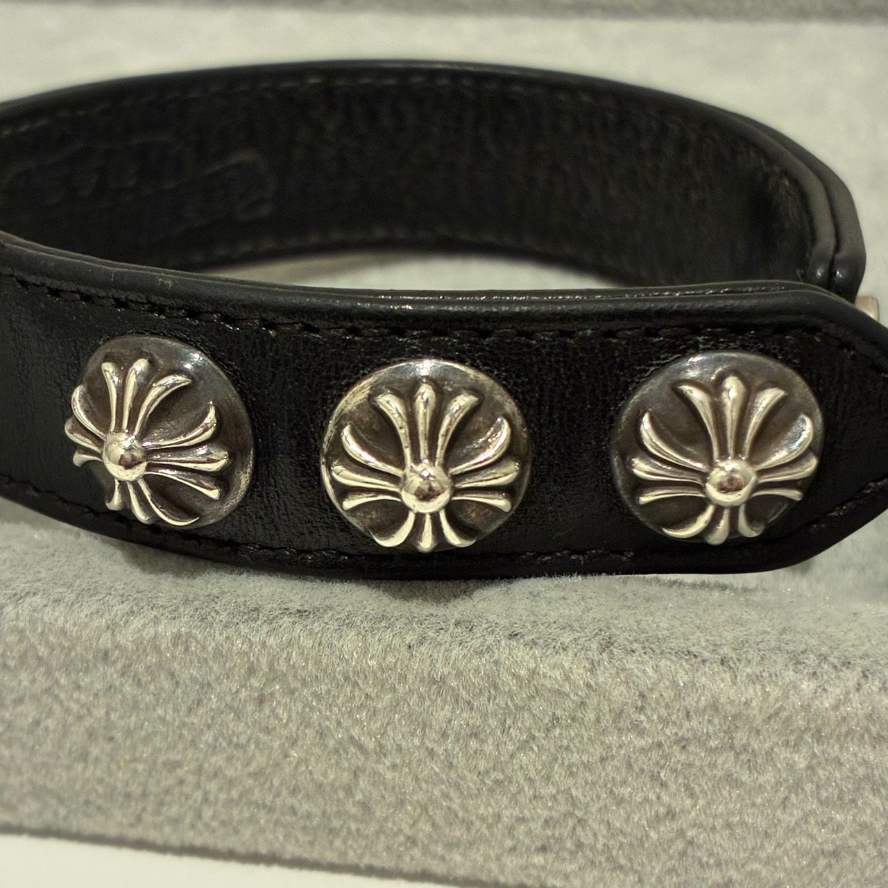 CHROME HEARTS クロムハーツ クロスボールボタン 3ボタン 2スナップ 