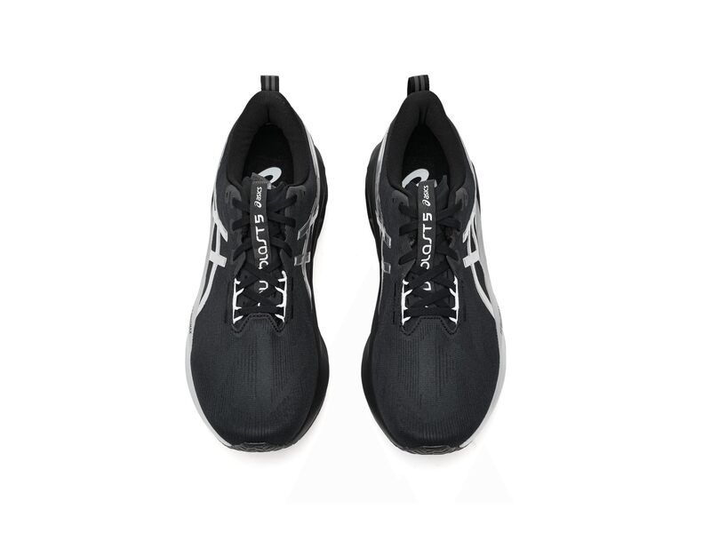 アシックス メンズ シューズ スニーカー ASICS Novablast 5 PlatinumBlack ブラック