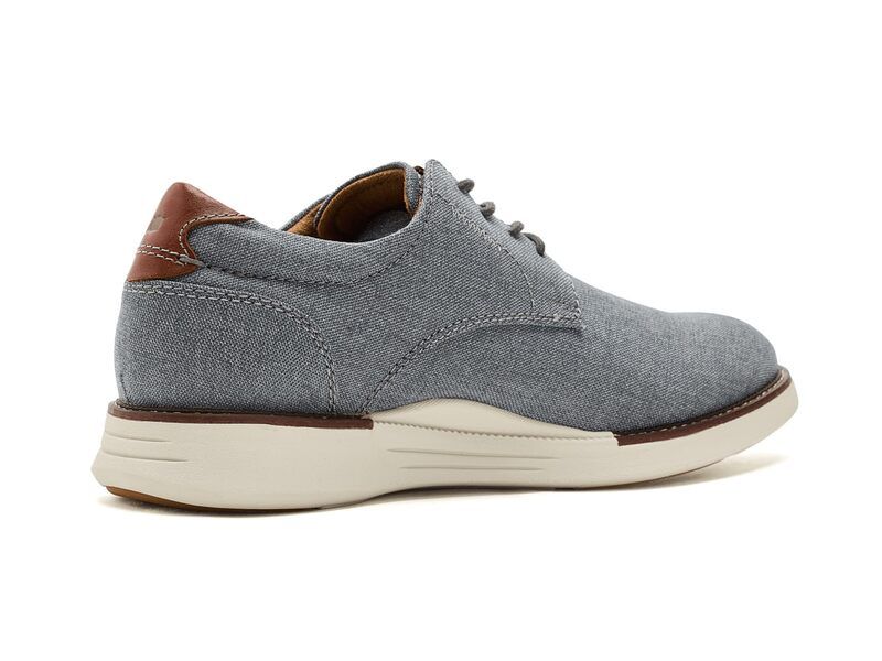 フローシャイム メンズ シューズ オックスフォード Florsheim Launch Canvas Plain Toe Oxford Gray グレー