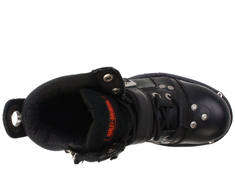 ハーレーダビッドソン メンズ シューズ ブーツ・レインブーツ HarleyDavidson Brake Buckle Black ブラック