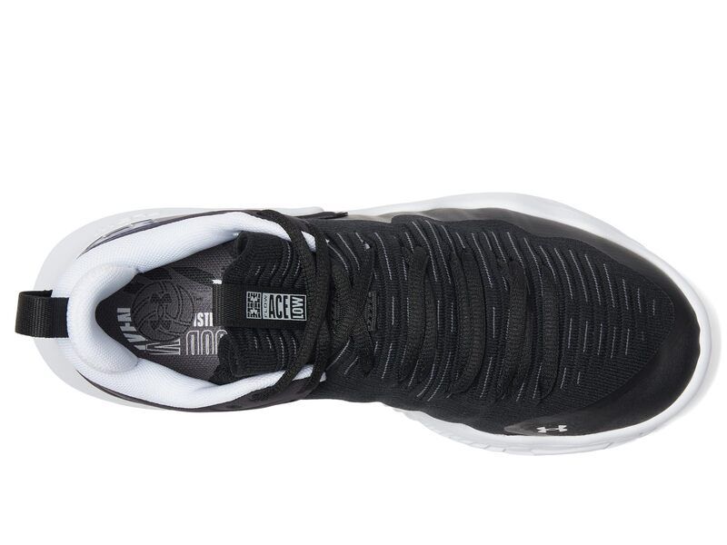 アンダーアーマー レディース シューズ スニーカー Under Armour Flow Ace Low BlackWhiteWhite ホワイト