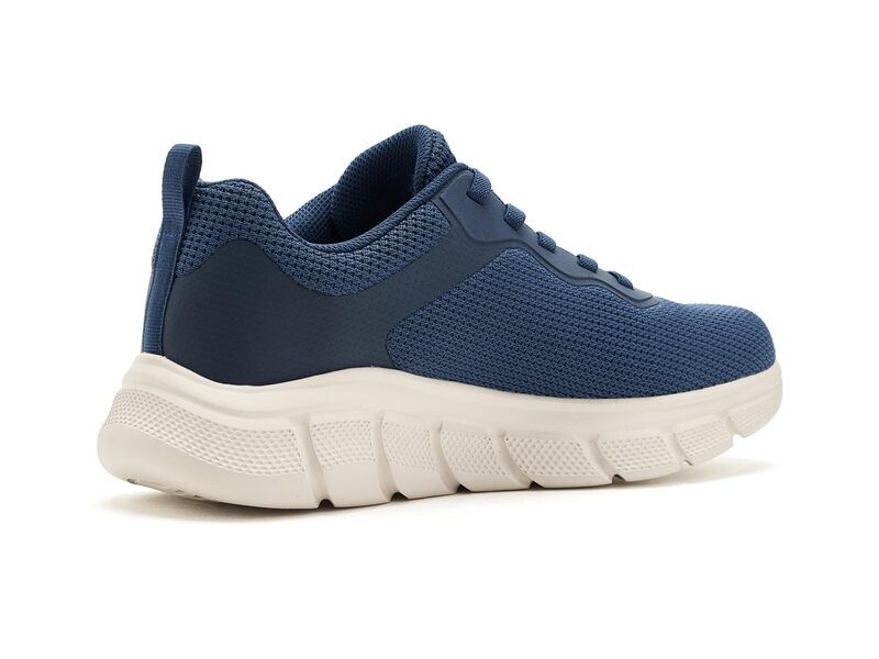 スケッチャーズ メンズ シューズ スニーカー BOBS from SKECHERS Bobs B Flex Arch Comfort Edge Navy ネイビー