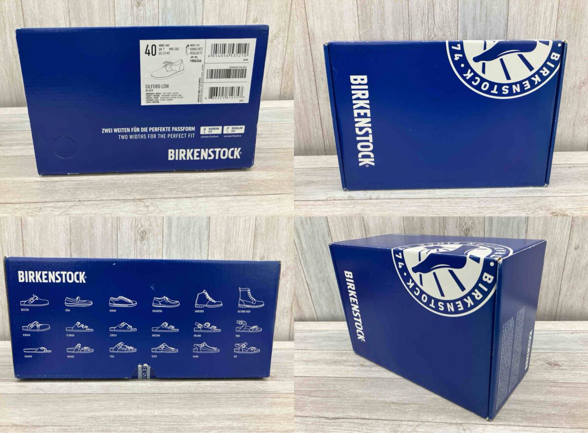 BIRKENSTOCK／ビルケンシュトック／ドレスシューズ／GIL FORD LOW 40／26cm／メンズ／ブラック