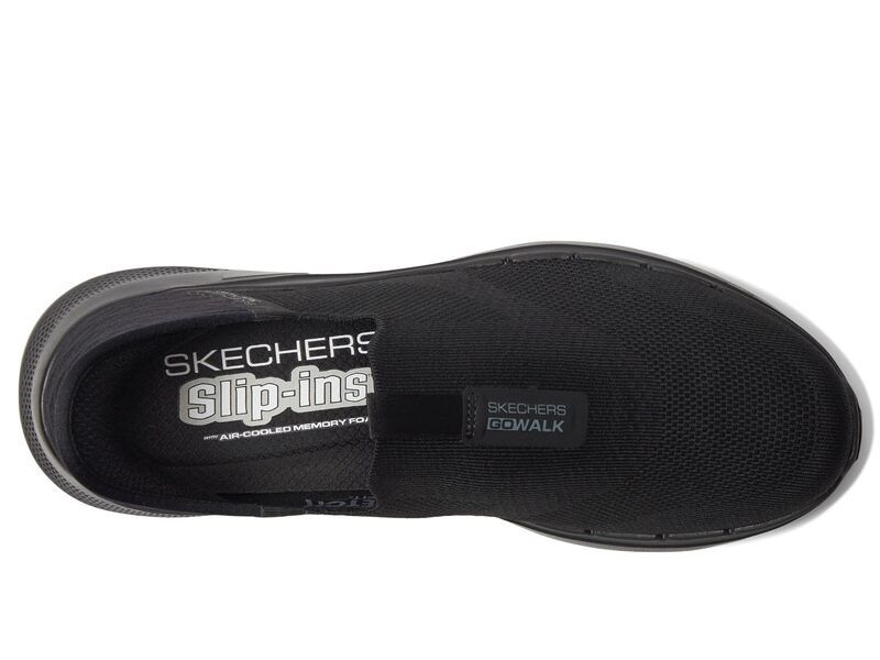 スケッチャーズ メンズ シューズ スニーカー SKECHERS Performance Go Walk 6 Easy On Hands Free SlipIns Black ブラック