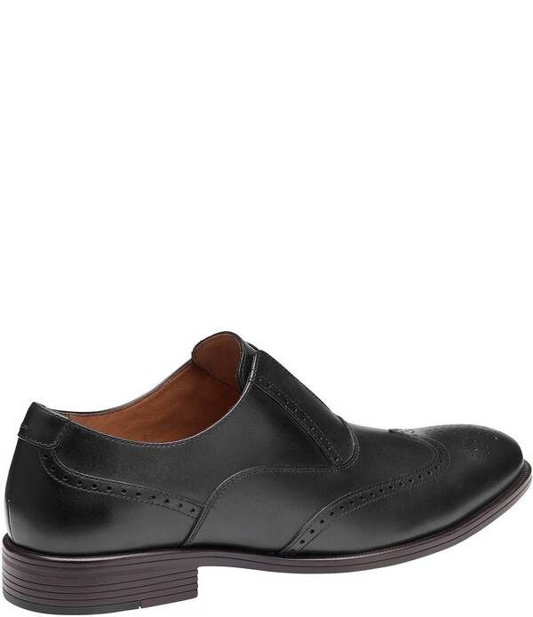 ジョンストンアンドマーフィー メンズ シューズ スリッポン・ローファー ウィングチップ Johnston Murphy Mens Reeve Wingtip SlipOn Black ブラック ジョンストンアンドマーフィー メンズ シューズ スリッポン・ローファー ウィングチップ Johnston Murphy Mens Reeve Wingtip SlipOn Black ブラック