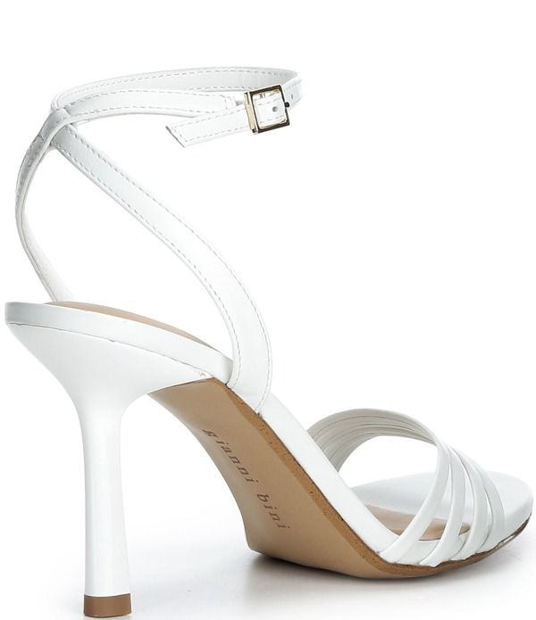 ジャンビニ レディース シューズ サンダル レザー Gianni Bini Dafney Leather Strappy Dressandals White ホワイト ジャンビニ レディース シューズ サンダル レザー Gianni Bini Dafney Leather Strappy Dressandals White ホワイト