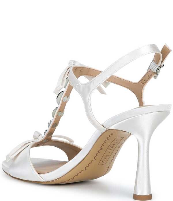カッパーキー レディース シューズ サンダル Copper Key Lucia Pearl OrnamentStrap Dressandals Ivory アイボリー