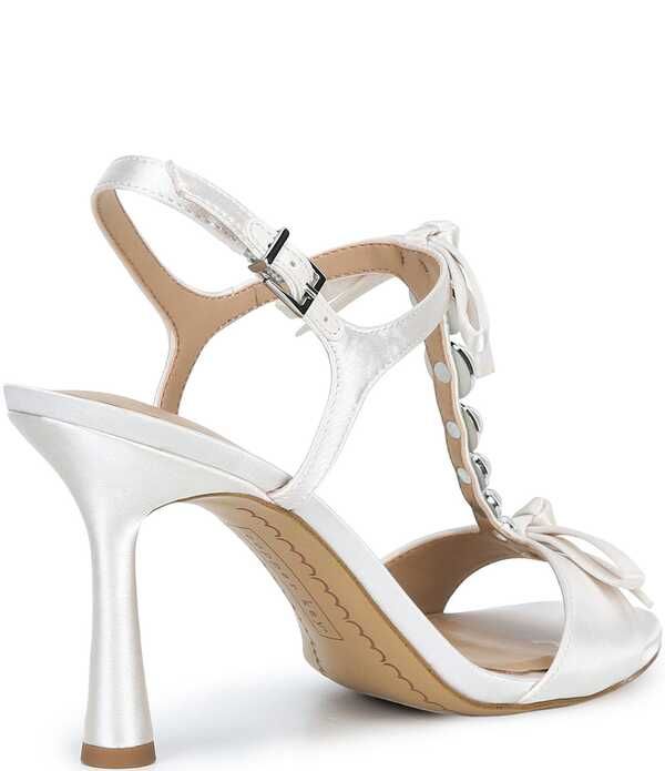 カッパーキー レディース シューズ サンダル Copper Key Lucia Pearl OrnamentStrap Dressandals Ivory アイボリー