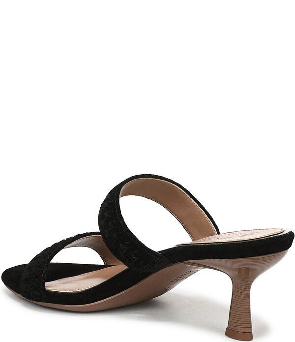 ナチュライザー レディース シューズ サンダル スエード Naturalizer Terra Suede Braidedetailing Slip On Dressandals Black ブラック ナチュライザー レディース シューズ サンダル スエード Naturalizer Terra Suede Braidedetailing Slip On Dressandals Black ブラック