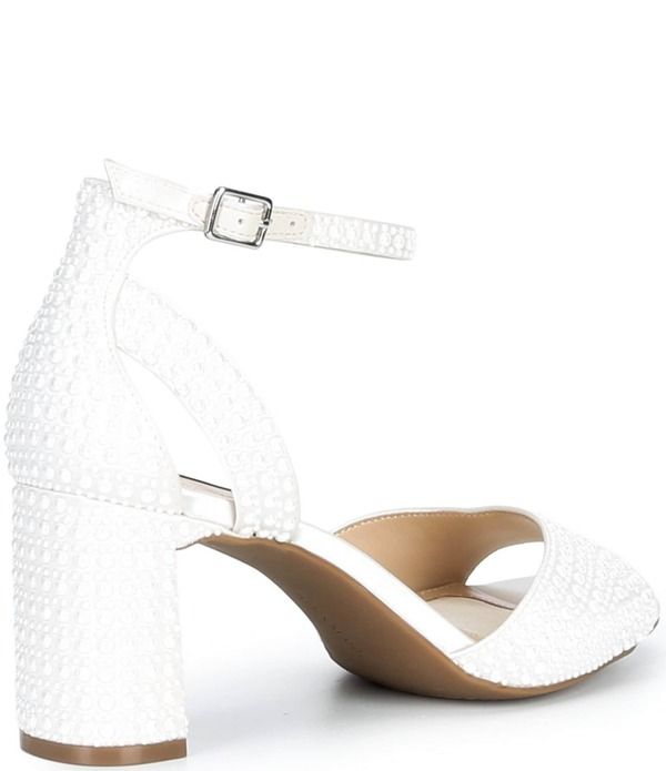 アレックスマリー レディース シューズ サンダル ラップワンピース アンクル Alex Mariellise Two Pearl Embellished Ankle Wrap Dressandals