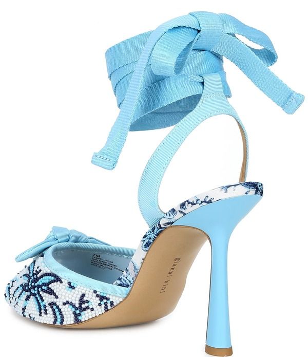 ジャンビニ レディース シューズ サンダル レース Gianni Bini Gardner Three Beaded Lace Up Dressandals BlueWhite ホワイト ジャンビニ レディース シューズ サンダル レース Gianni Bini Gardner Three Beaded Lace Up Dressandals BlueWhite ホワイト