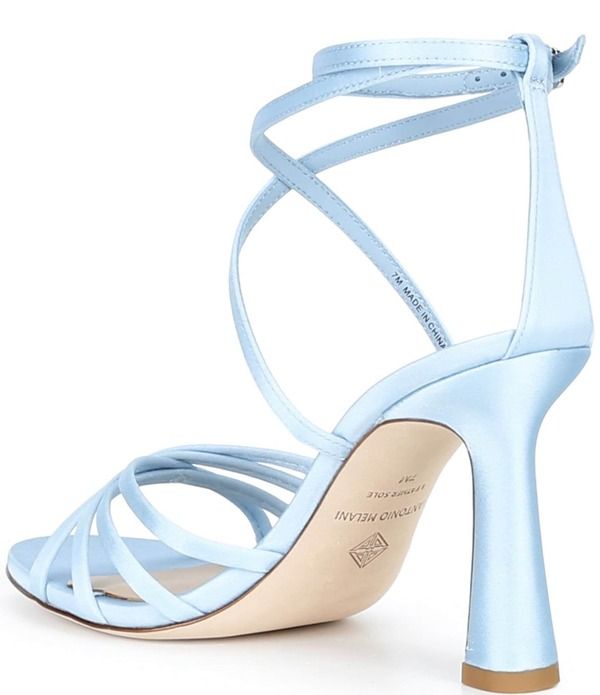 アントニオ メラーニ レディース シューズ サンダル サテン Antonio Melani Simone Dot Satin Strappy Dressandals Cornflower Blue ブ アントニオ メラーニ レディース シューズ サンダル サテン Antonio Melani Simone Dot Satin Strappy Dressandals Cornflower Blue ブ