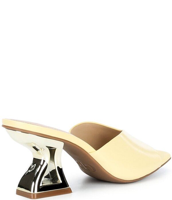 ジービー レディース シューズ サンダル レザー ヒール GB VibeCheck Leather Sculpted Heel Slide Sandals Buttercream チェック ジービー レディース シューズ サンダル レザー ヒール GB VibeCheck Leather Sculpted Heel Slide Sandals Buttercream チェック