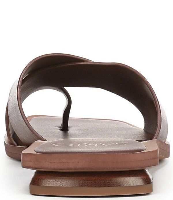フランコサルト レディース シューズ サンダル レザー Sarto by Franco Sarto Etta Leather Toe Loop Flat Sandals Coffee コーヒー
