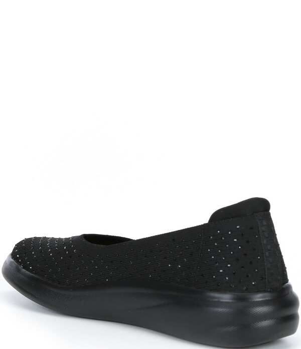 アレックスマリー レディース シューズ サンダル Alex Marie Ari Washable Jewel Embellished Flats Black ブラック