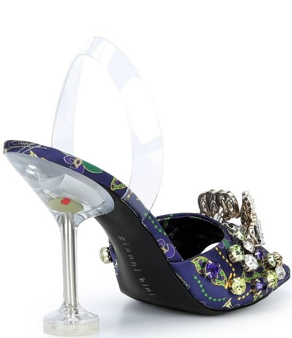 ジャンビニ レディース シューズ サンダル プリント ヒール Gianni Bini Mardi Printed Mardi Gras Ornament Martini Heel Dressandal ジャンビニ レディース シューズ サンダル プリント ヒール Gianni Bini Mardi Printed Mardi Gras Ornament Martini Heel Dressandal