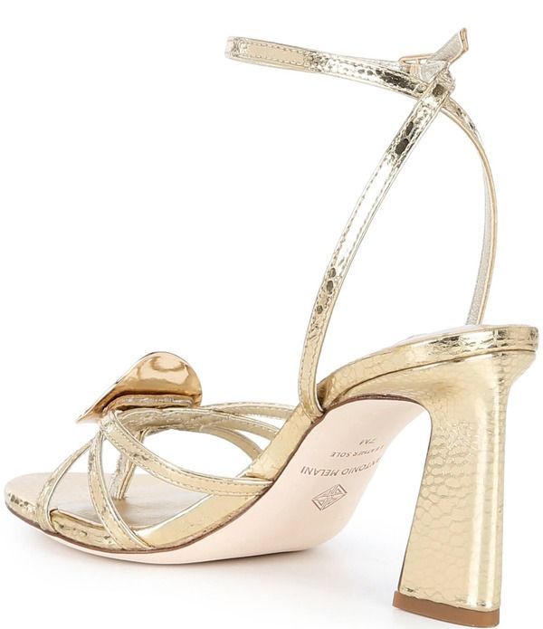アントニオ メラーニ レディース シューズ サンダル トール アンクル レザー Antonio Melani Calista Metallic Leather Ornamented Ankle Str アントニオ メラーニ レディース シューズ サンダル トール アンクル レザー Antonio Melani Calista Metallic Leather Ornamented Ankle Str