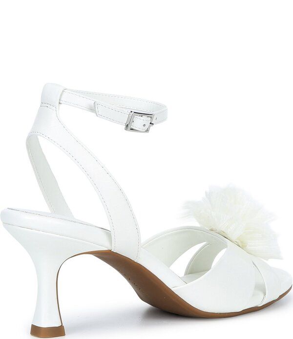 アレックスマリー レディース シューズ サンダル レザー Alex Marie Ilene Leather Flower Dressandals White ホワイト