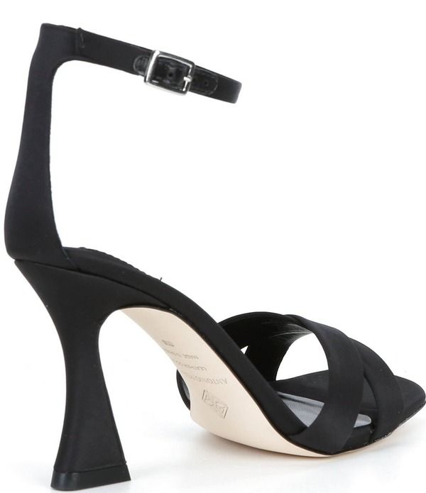 アントニオ メラーニ レディース シューズ サンダル サテン Antonio Melani Dalia Satin Cross Bandressandals Black ブラック アントニオ メラーニ レディース シューズ サンダル サテン Antonio Melani Dalia Satin Cross Bandressandals Black ブラック