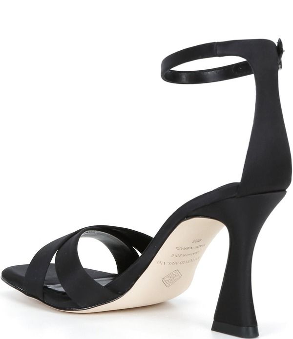 アントニオ メラーニ レディース シューズ サンダル サテン Antonio Melani Dalia Satin Cross Bandressandals Black ブラック アントニオ メラーニ レディース シューズ サンダル サテン Antonio Melani Dalia Satin Cross Bandressandals Black ブラック