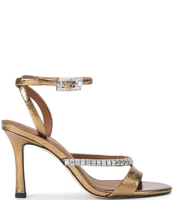 カートジェイガーロンドン レディース シューズ サンダル Kurt Geiger London Croc Style Crystal Embellished Strap Dressandals Cop