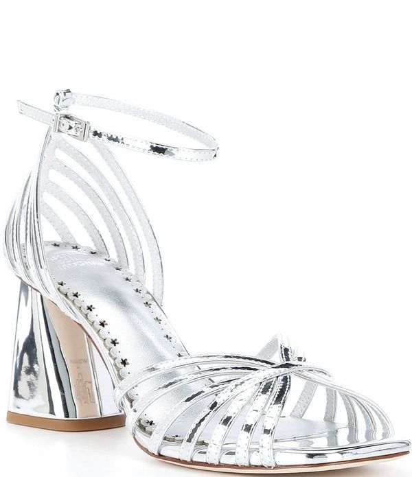 アントニオ メラーニ レディース シューズ サンダル トール ヒール Antonio Melani x Amanda Jones Vaughan Regina Mirror Metallicaged