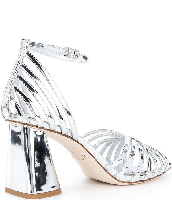 アントニオ メラーニ レディース シューズ サンダル トール ヒール Antonio Melani x Amanda Jones Vaughan Regina Mirror Metallicaged